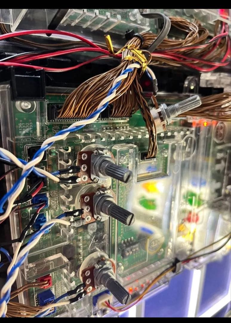 押忍 番長3 実機 大都技研 不要機 パチスロ実機 家庭用電源 操パネル