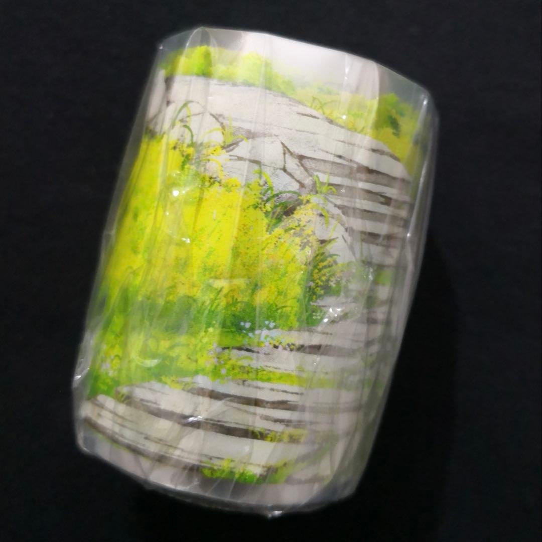 【8771】海外　マステ　5m巻売り　PETマスキングテープ　道路　芝生