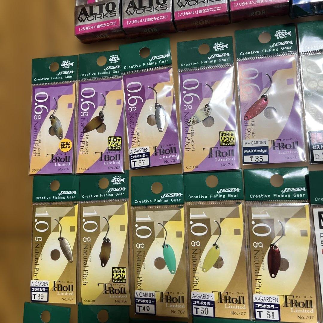 新品未使用品　トラウトエリア用ルアー　53個セット