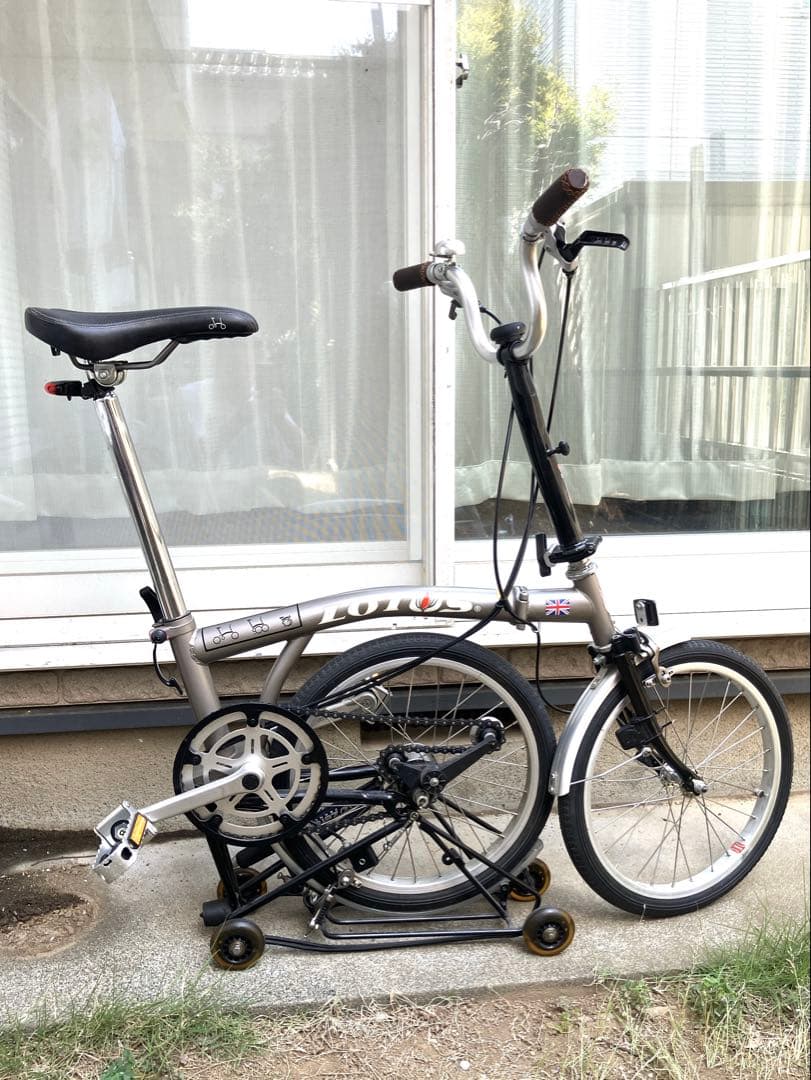 パ*オ様 Brompton ブロンプトン　折りたたみ自転車 20インチ シルバー