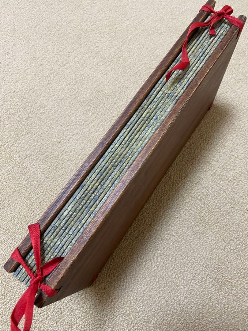 中国絵画　名家　齊白石 人物絵　神仙図　国画　巻物　絵　板絵　8枚セット