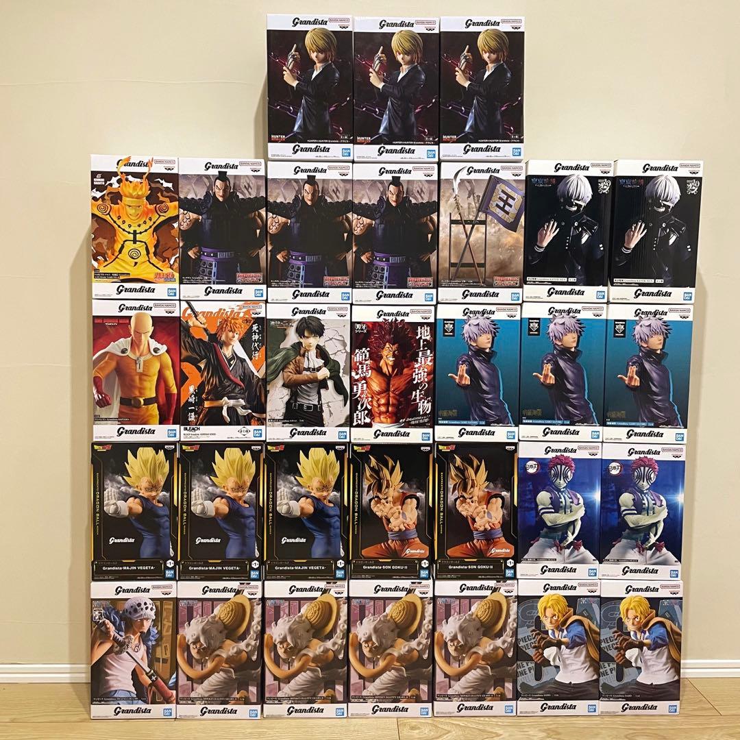 『新春特価！』レアプライズ多数！Grandistaフィギュア31個まとめ売り