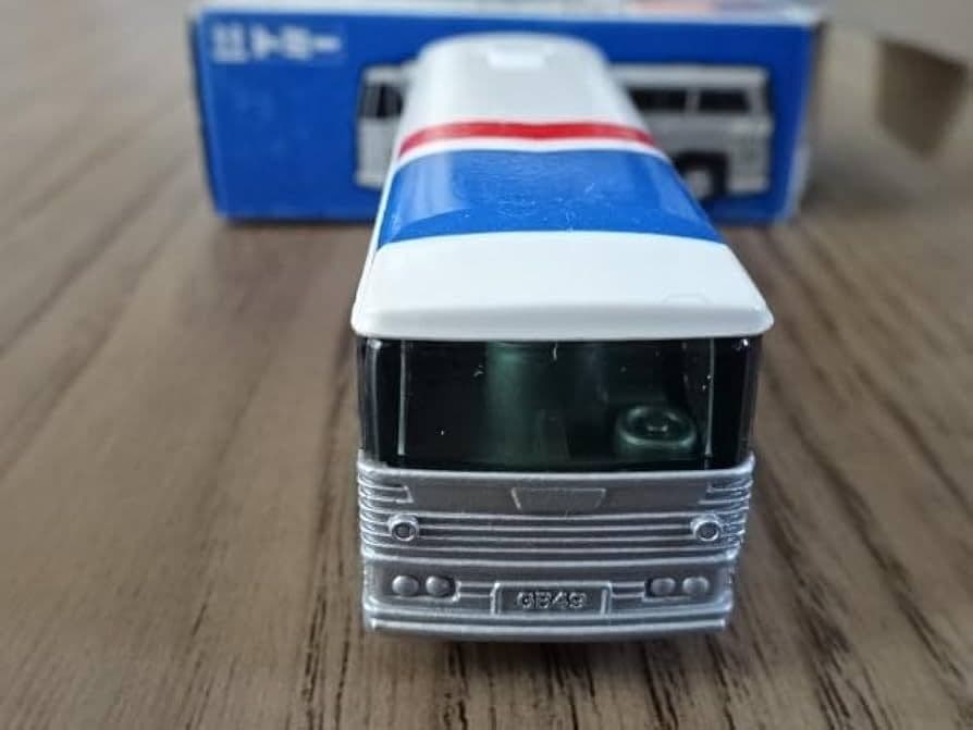 トミカ　青箱★F49★グレイハウンドバス