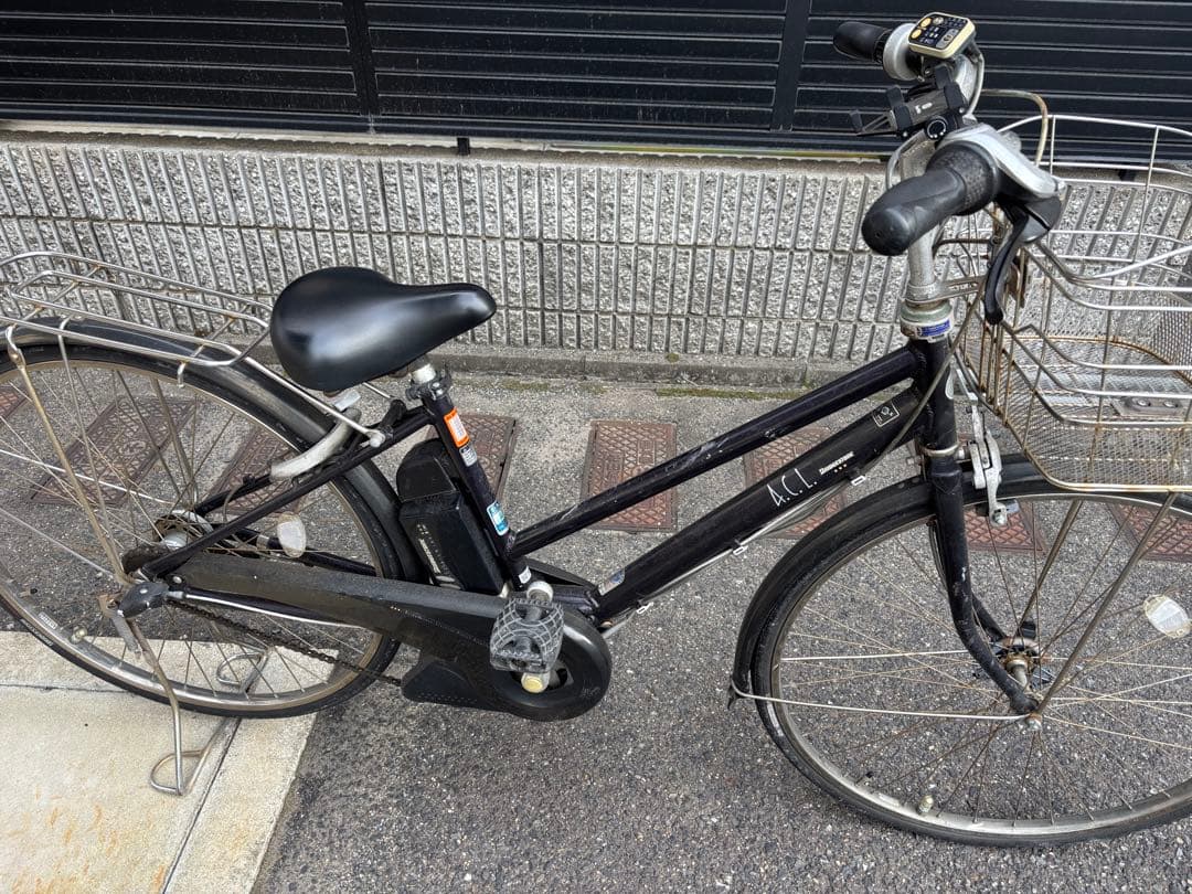 ブリヂストン ACL 電動アシスト自転車 ブラック