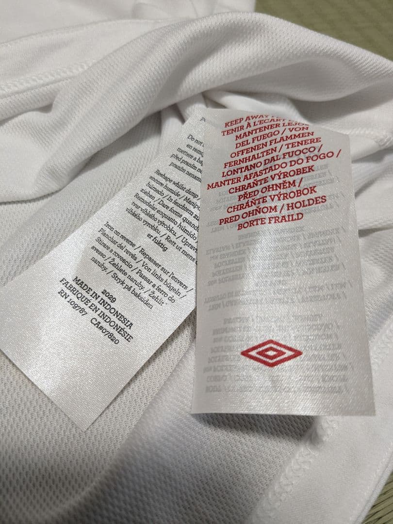 ２０１０シーズン　イングランド代表　ベッカム　ユニフォーム