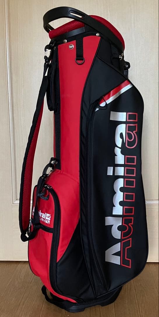 admiral ゴルフ キャディバッグ 美品 軽量
