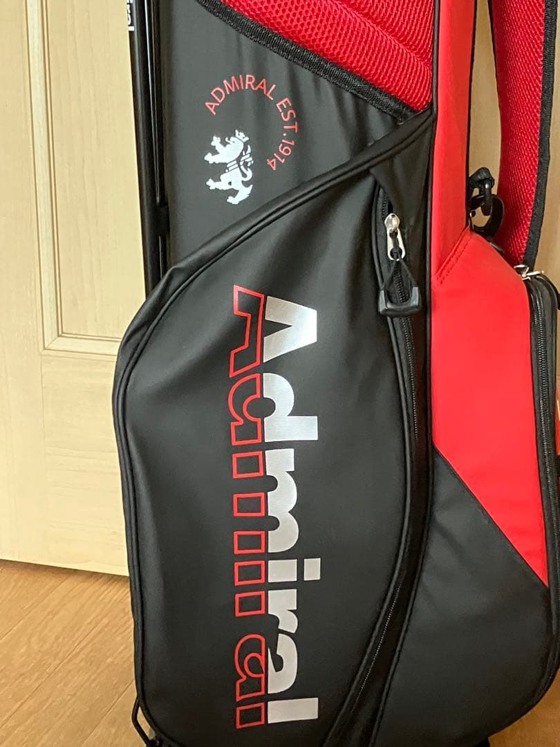 admiral ゴルフ キャディバッグ 美品 軽量