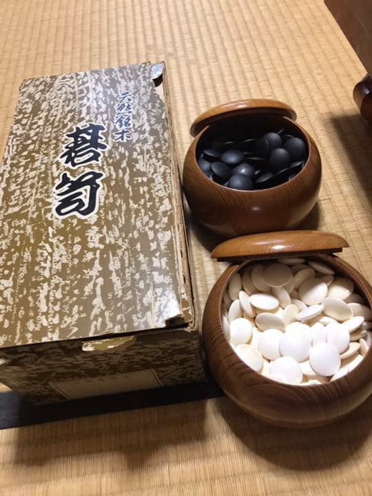 囲碁盤、囲碁玉セット