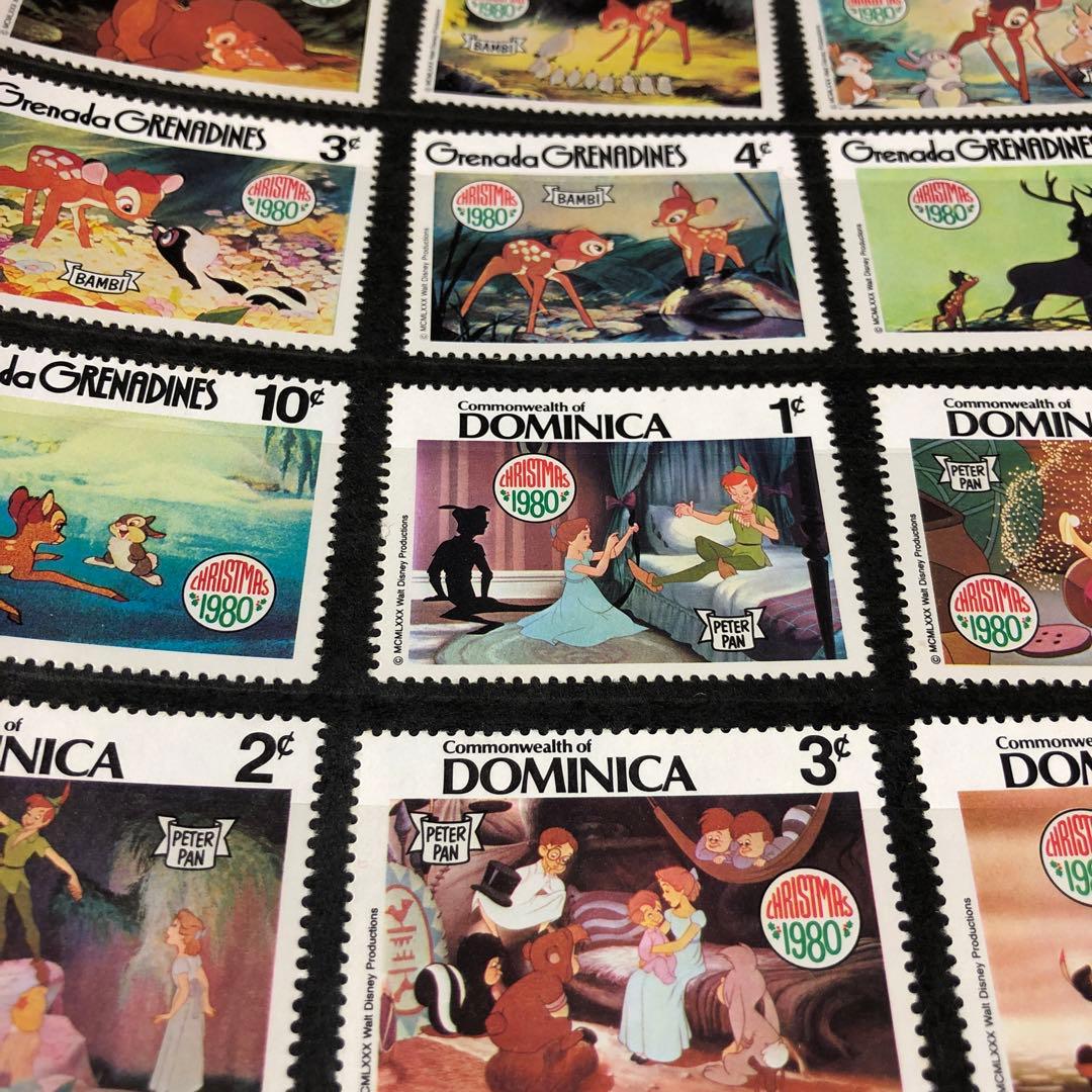 ディズニー　他　外国切手　157枚