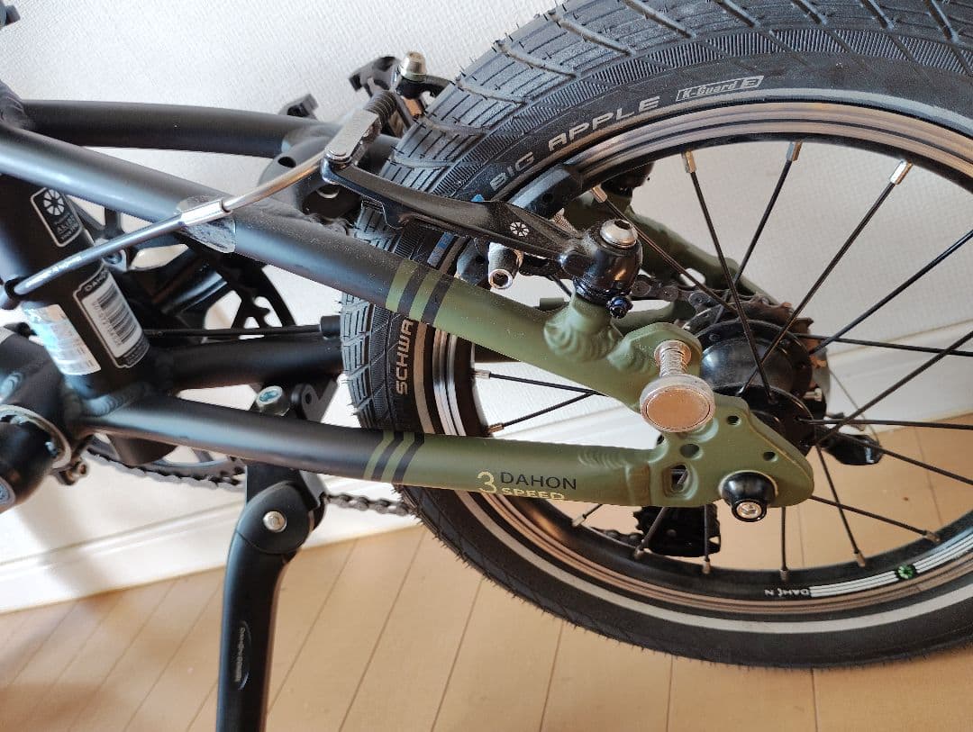 チ*イ様 DAHON K3 2023 限定色アーミーグリーン