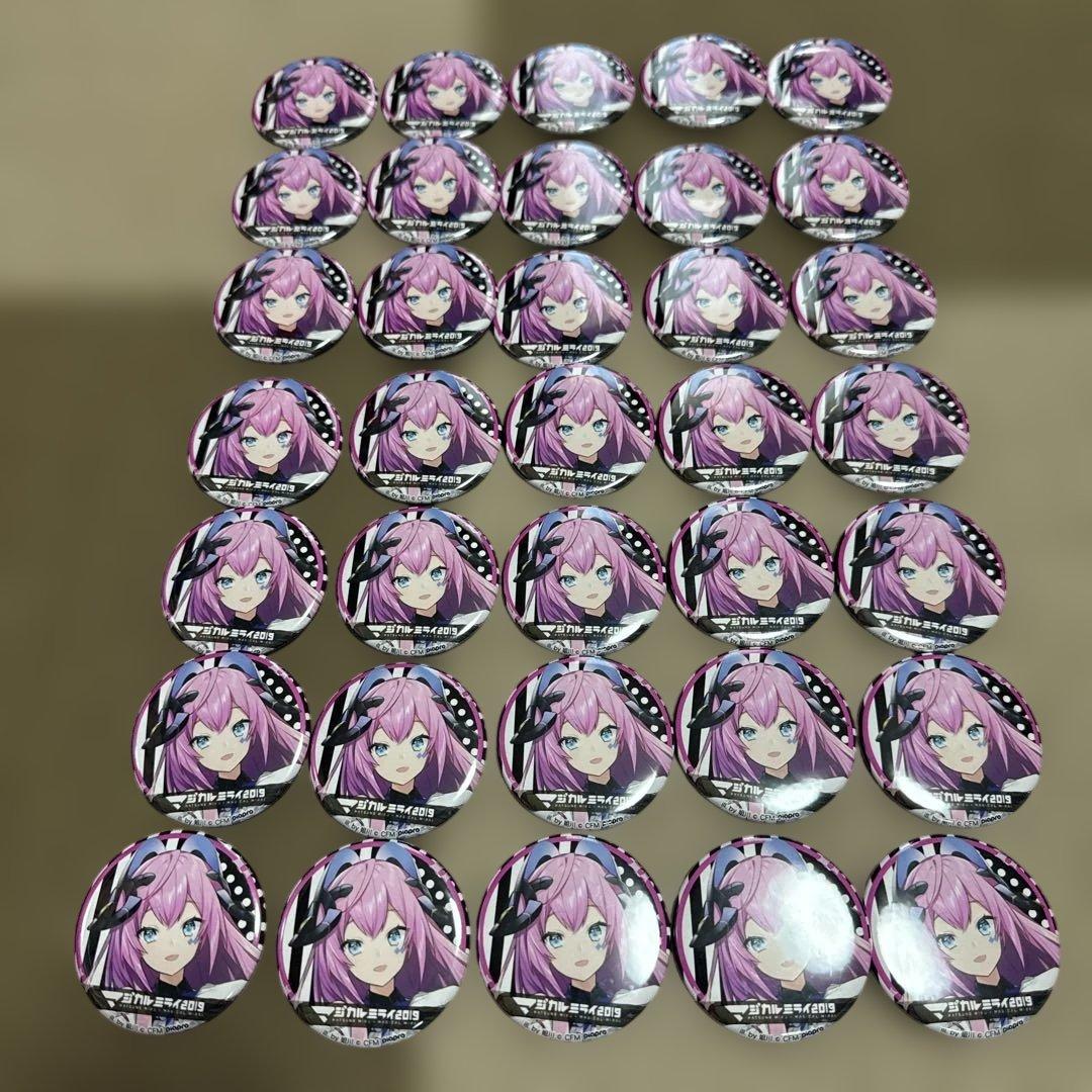 マジカルミライ 2019 缶バッジ 巡音ルカ