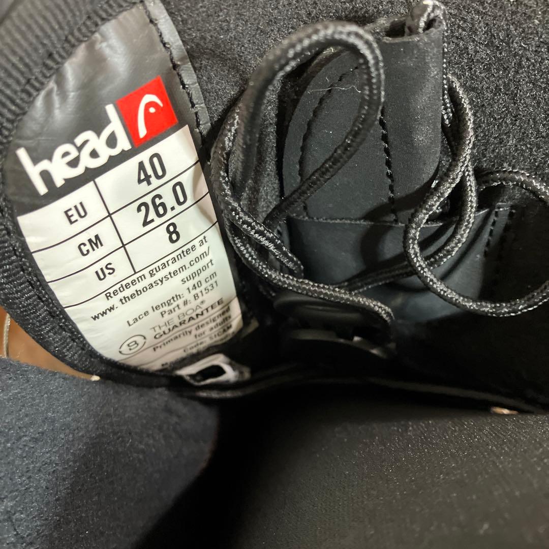 【美品】　メンズ人気サイズ26cm HEAD STRIKE BOA スノボブーツ