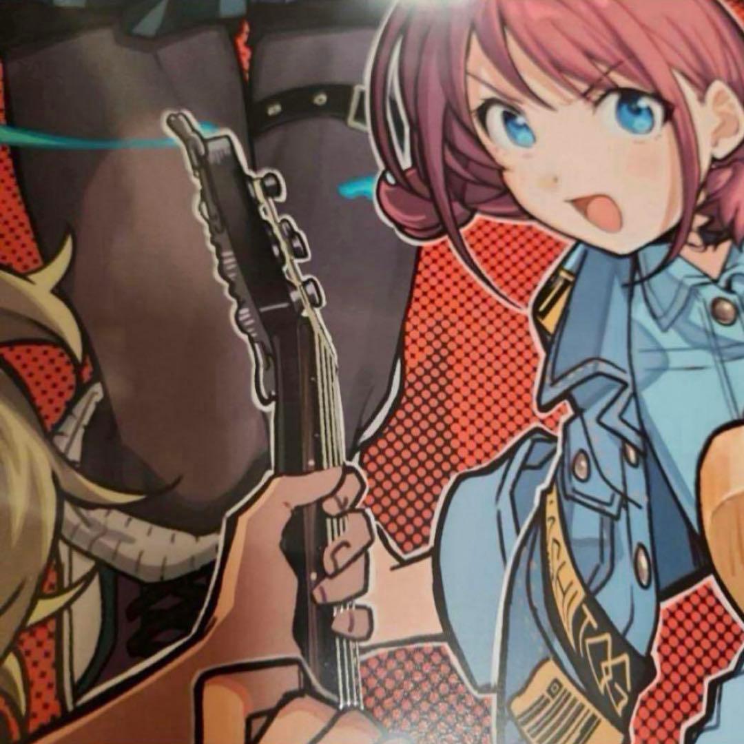 ガールズバンドクライ アニメ化記念特製箔押しポスター