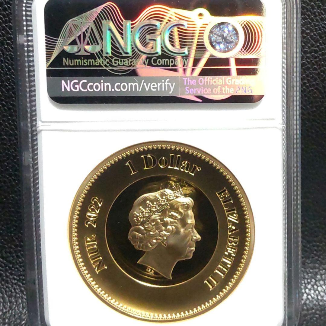 【最高鑑定】2022年 エリザベス2世追悼記念 FR NGC PF70UC レア