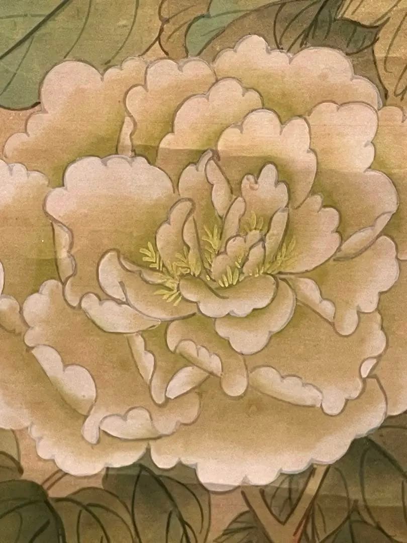 中国美術　張剑萍 在銘 掛け軸 アンティーク 書画 肉筆紙本。