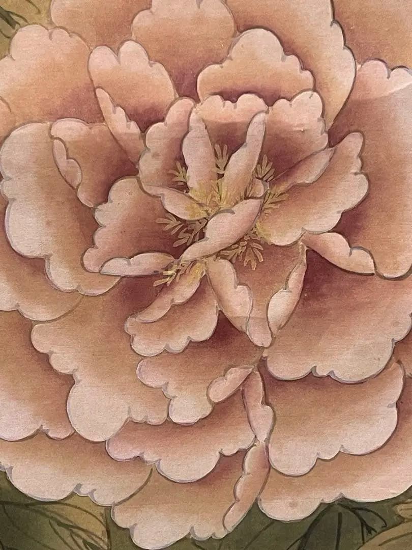 中国美術　張剑萍 在銘 掛け軸 アンティーク 書画 肉筆紙本。