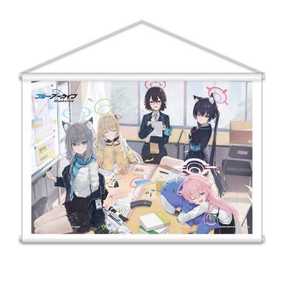 一番くじ　ブルーアーカイブ　ダブルチャンスキャンペーン　タペストリー　第一弾