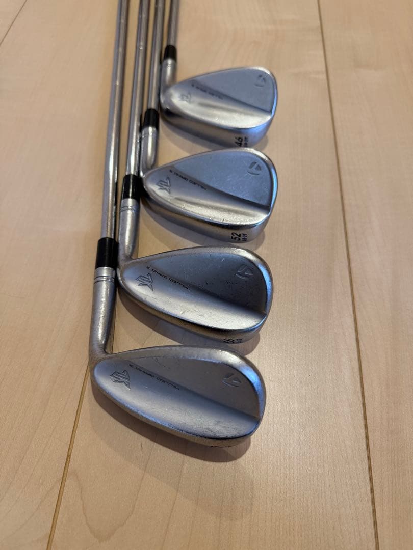 テーラーメイド　MG3 SBウェッジ 4本セット 46度、52度、56度、60度