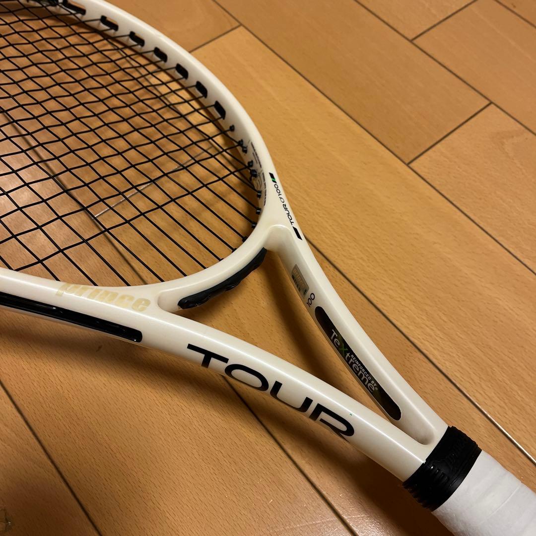 プリンス TOUR ツアー100 テニスラケット ホワイト