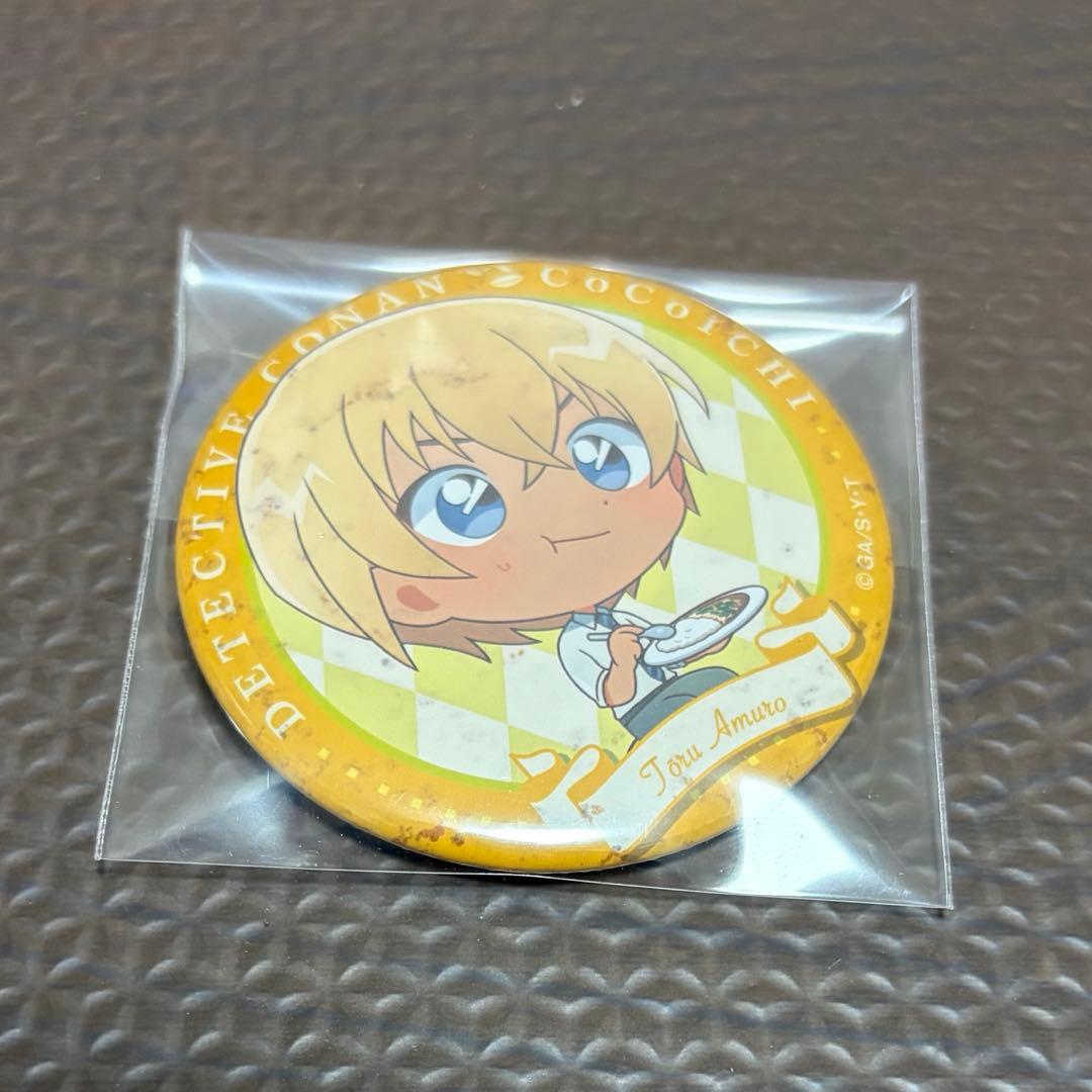 名探偵コナン 安室透 缶バッジ CoCo壱番屋 ココイチ