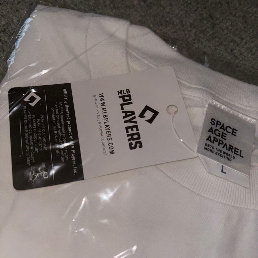 未開封品　MLB公式　半袖　TシャツL 大谷翔平&デコピン