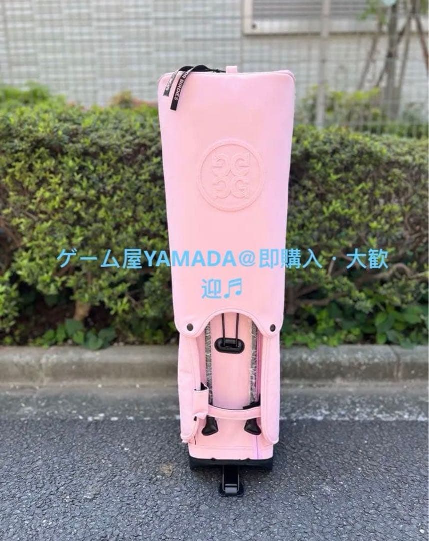 【即発送】 G/FORE ジーフォア ゴルフ キャディバッグ スタンド型 ピンク