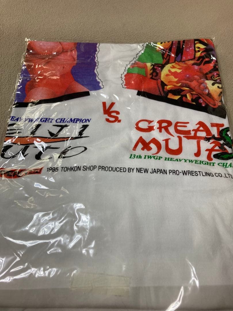 ★未開封★武藤敬司 ＶＳ グレートムタ Ｔシャツ Ｌ★ＭＵＴＯ＆ＭＵＴＡ★新日★