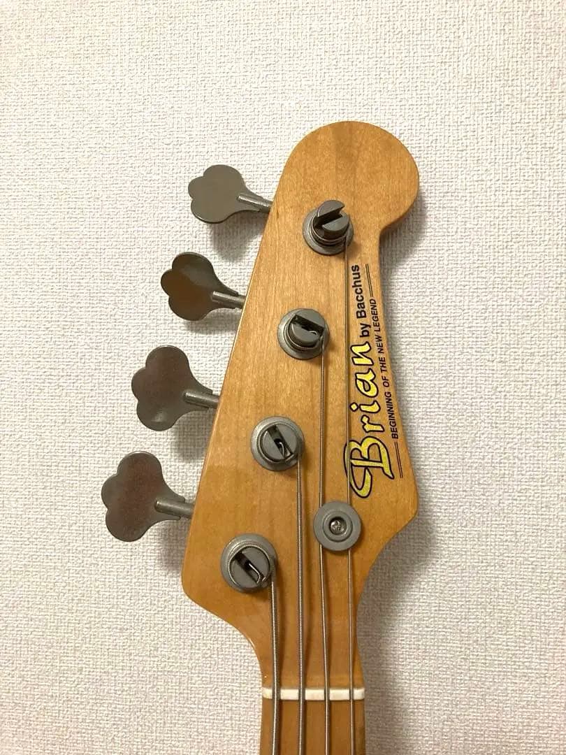 Brianエレキベース ブライアン　byBacchus アルダー　ジャズベース