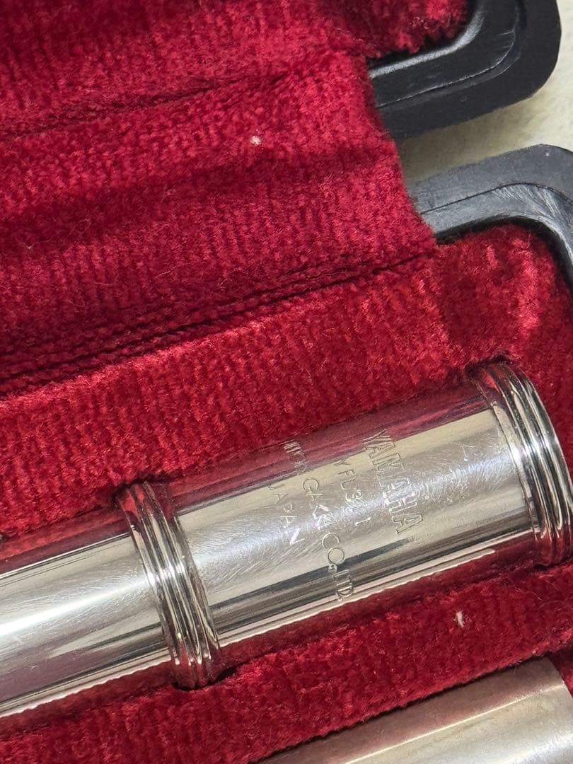 ヤマハフルートYFL311 頭部管銀製 Eメカ付　中古