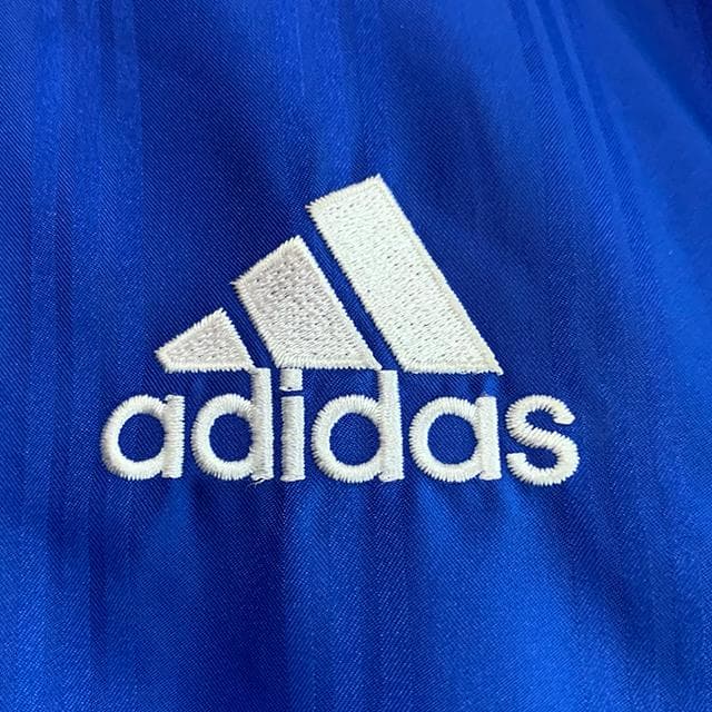 極美品✨️ビッグロゴ✨️adidas ベンチコート L トリコロール ロング丈