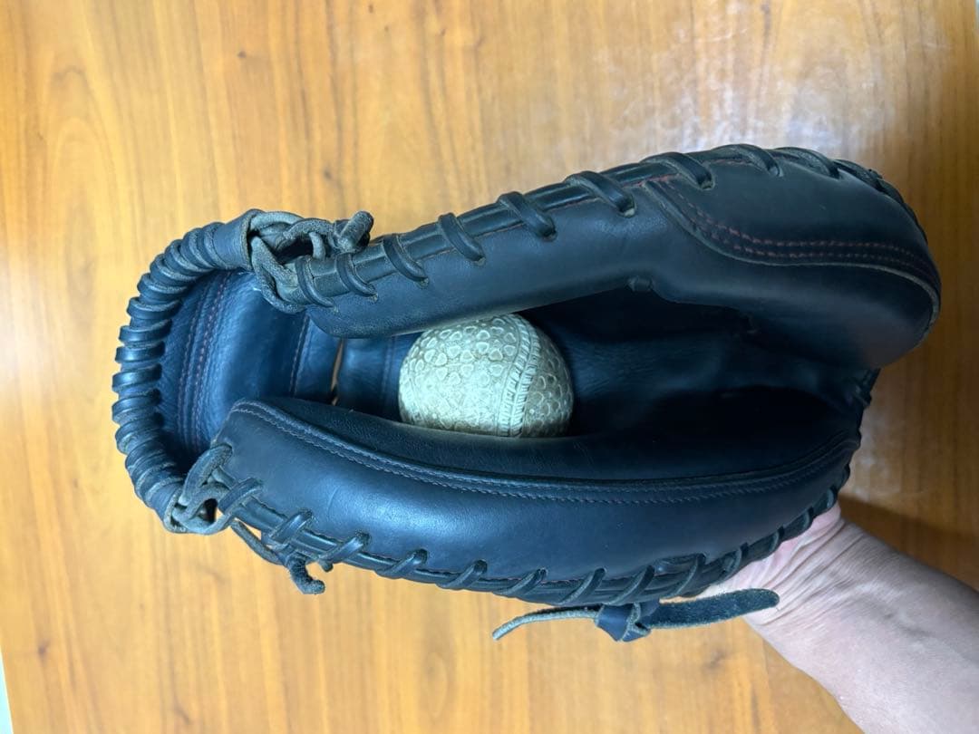 君の笑顔とシュークリーム ミズノプロ 軟式オーダーミット