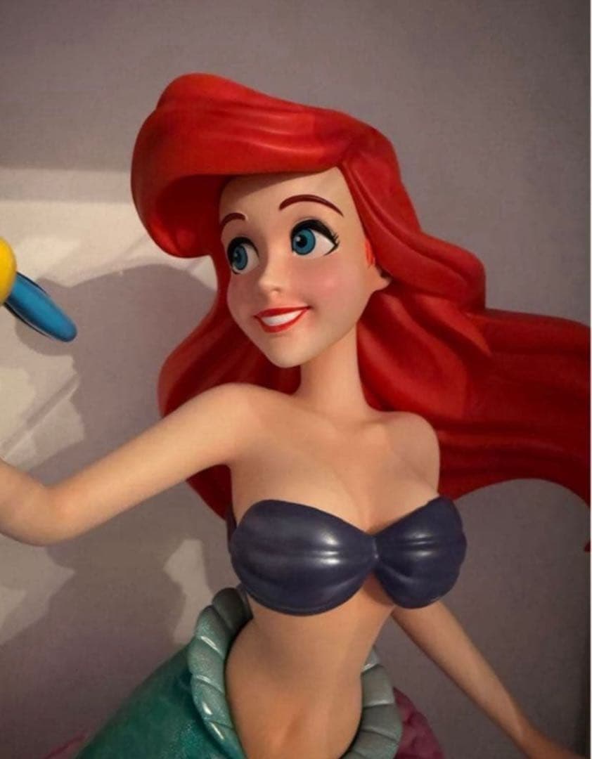 リトルマーメイド　アリエル　フランダー　マスタークラフト　ビッグフィギュア