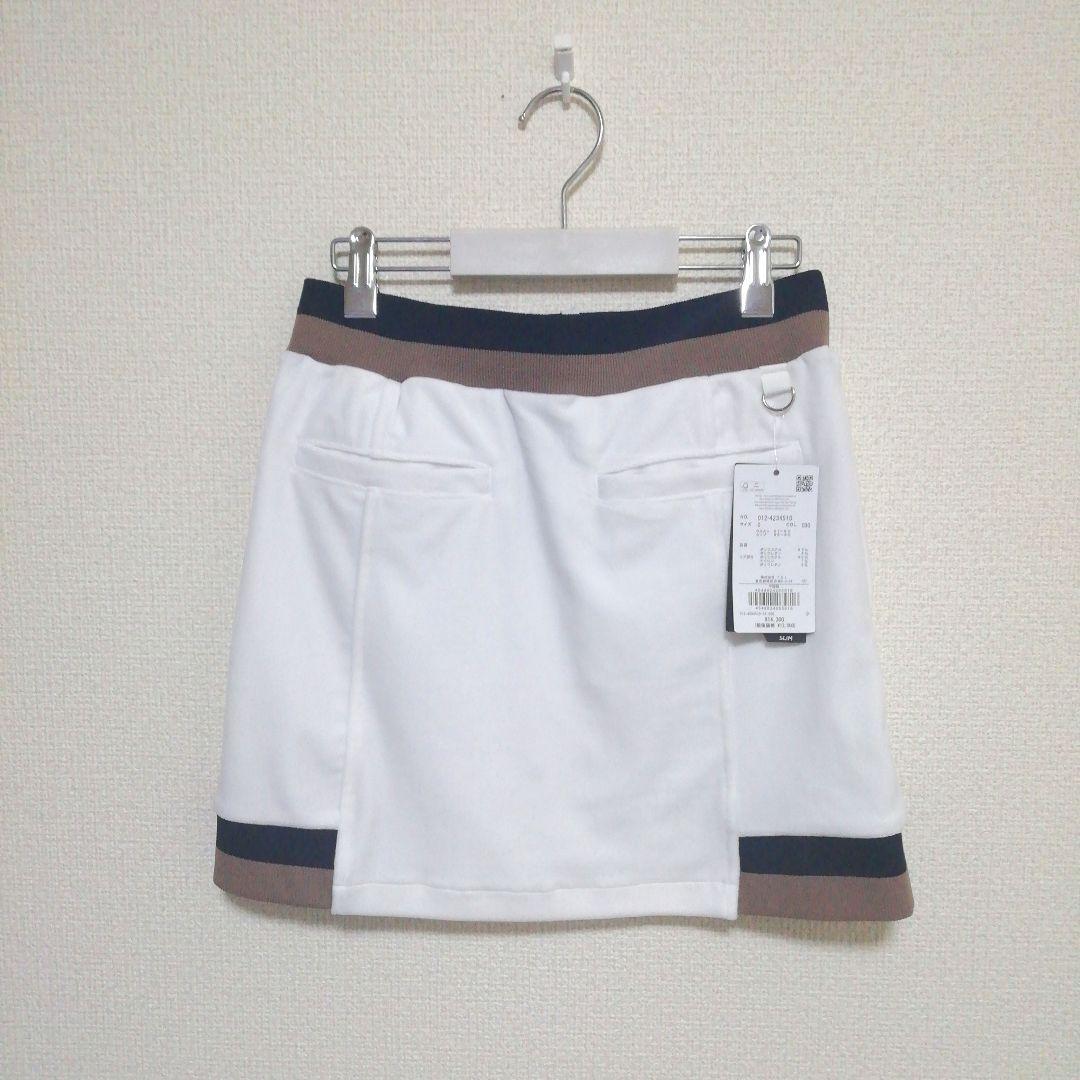 ニューバランス スカート レディース ゴルフウェア 秋冬用 白