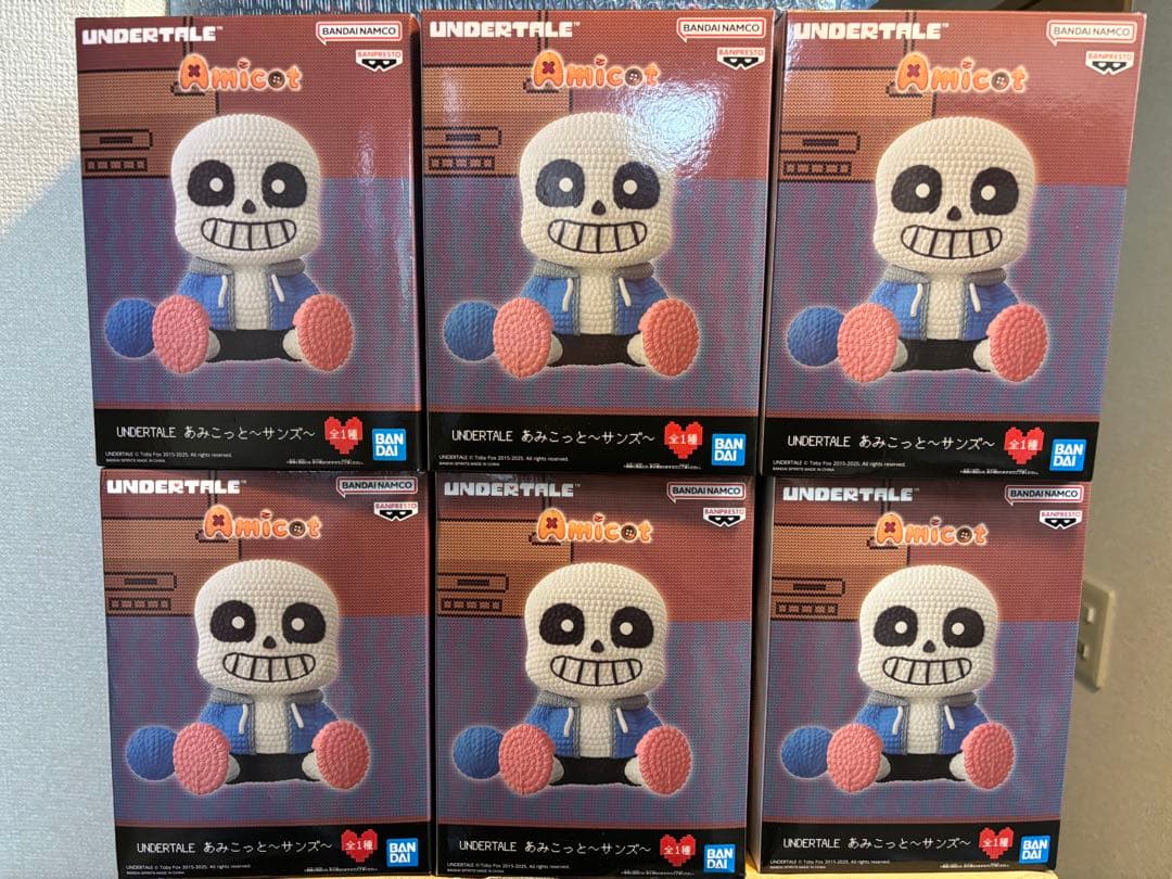 UNDERTALE あみこっと～サンズ～ 6個