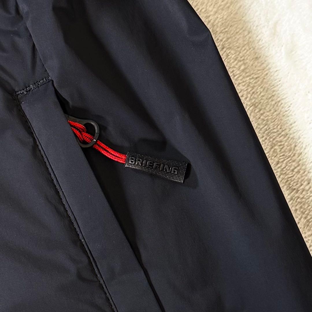 【新品タグ付】 BRIEFING ブリーフィング ウインドパーカー M ブラック