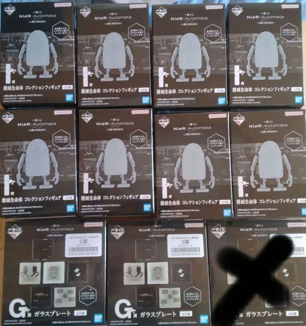 一番くじ　ニーアオートマタ　A〜E賞セット I賞×9個下位賞オマケ付き。
