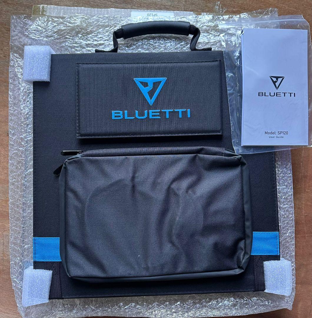 BLUETTI SP120ソーラーパネル 新品、未使用