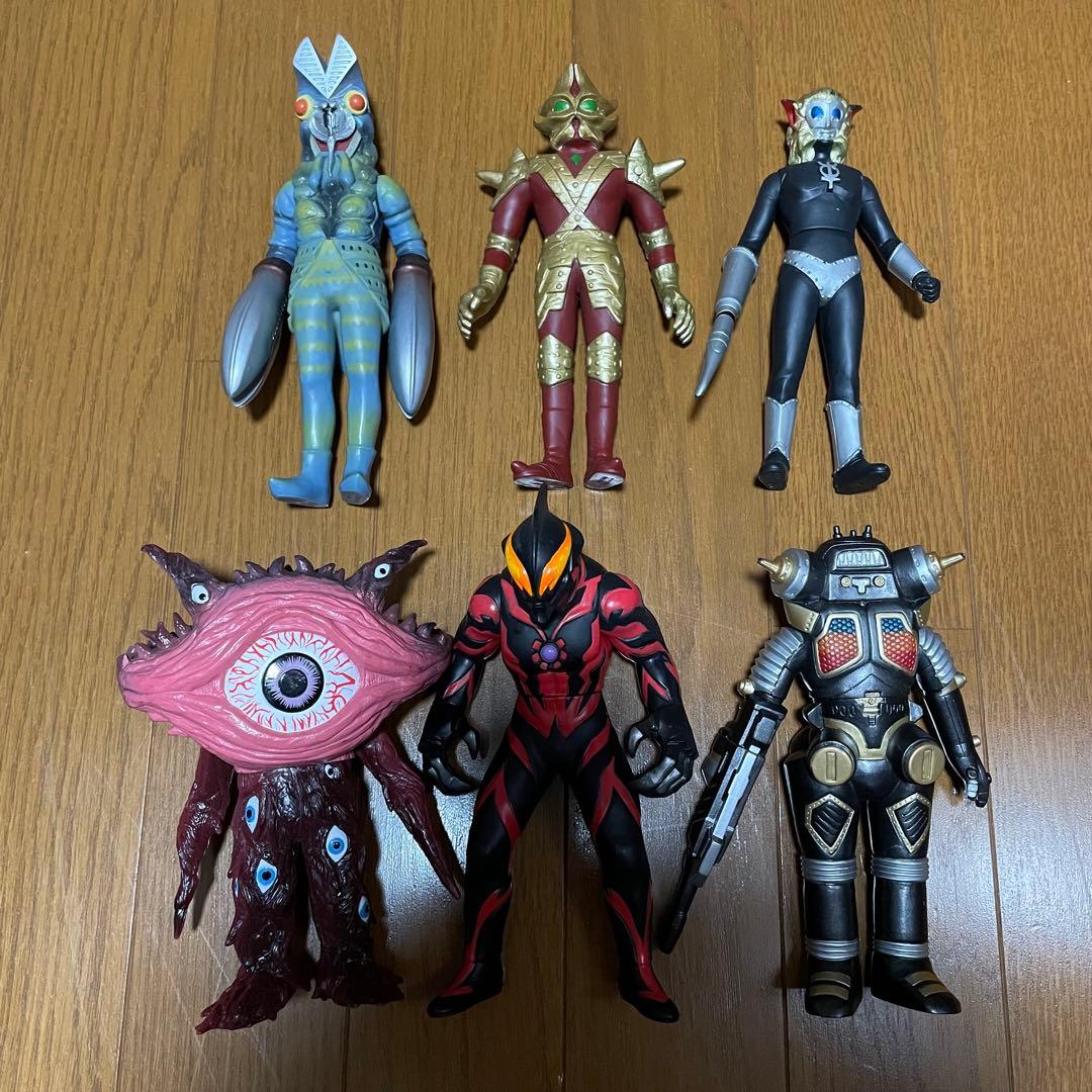 ウルトラマン ソフビ 戦闘機 変身セット まとめ売り