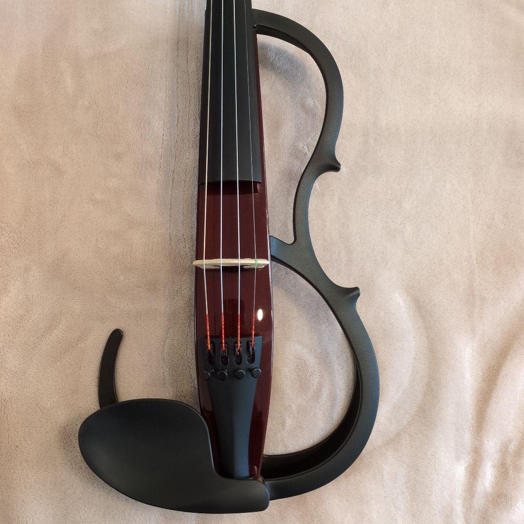 YAMAHA サイレントバイオリン YSV104BR 中古付属品付き