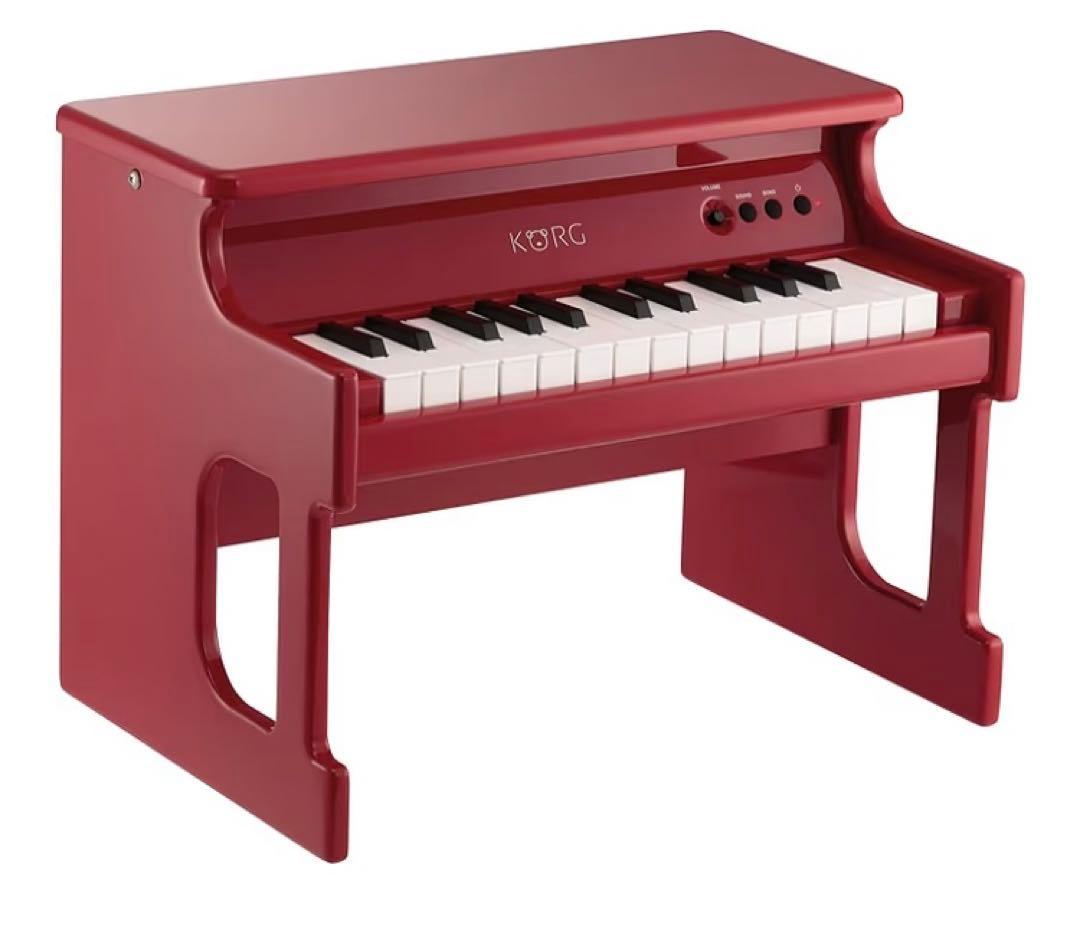 ☆未使用品！！ KORG tinyPIANO レッド ACアダプター付き コルグ
