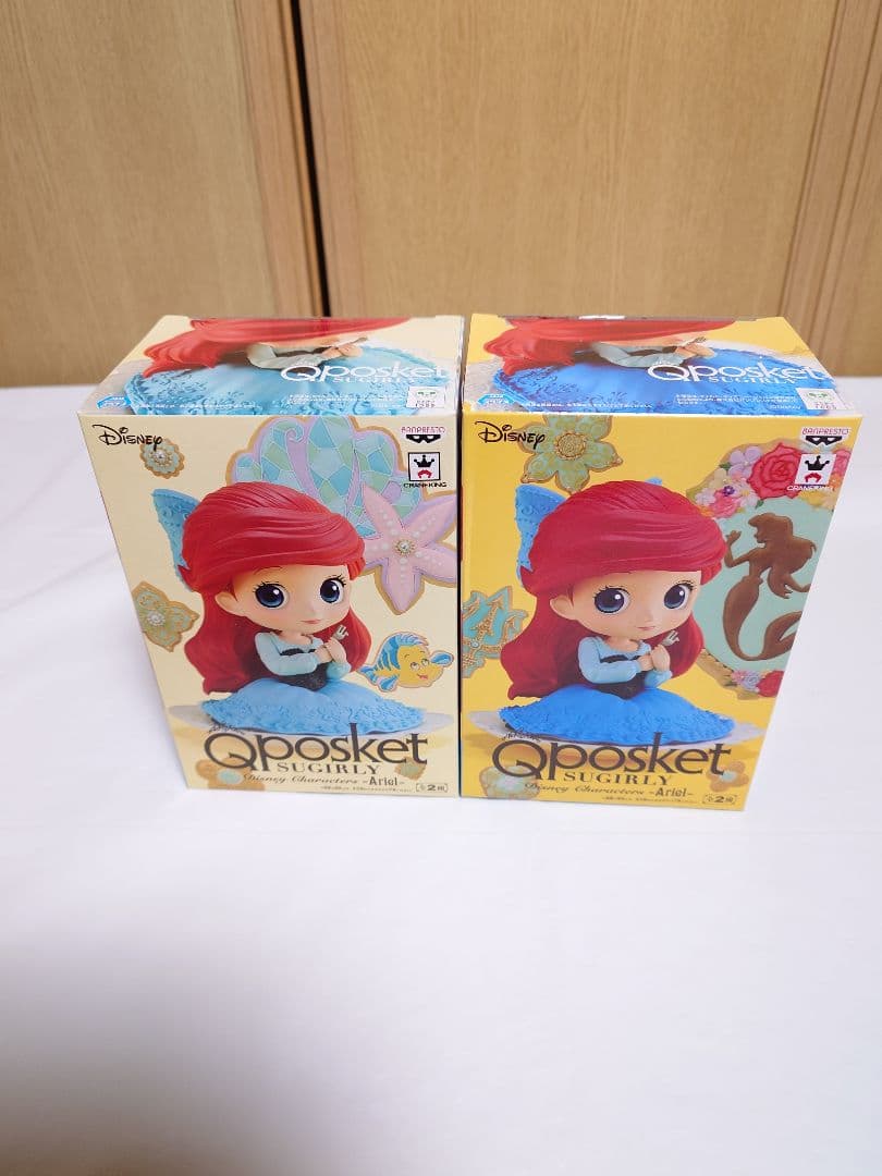 Qposket Crystalux アリエル フィギュア 5点セット