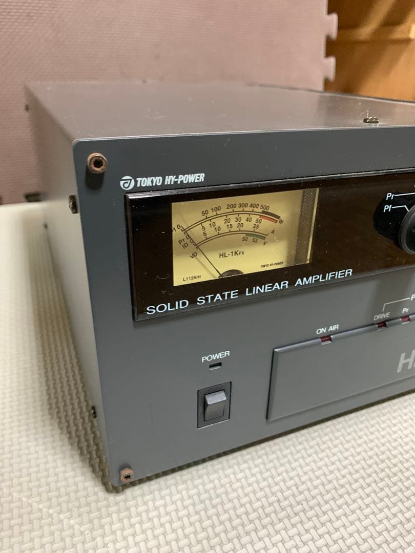 【動作未確認】東京ハイパワーのHL-1KFXソリッドステートHFリニアアンプ