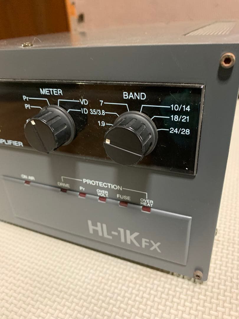 【動作未確認】東京ハイパワーのHL-1KFXソリッドステートHFリニアアンプ