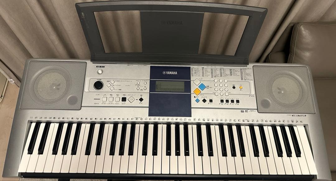 Yamaha PSR-E323 電子キーボード スタンド付き