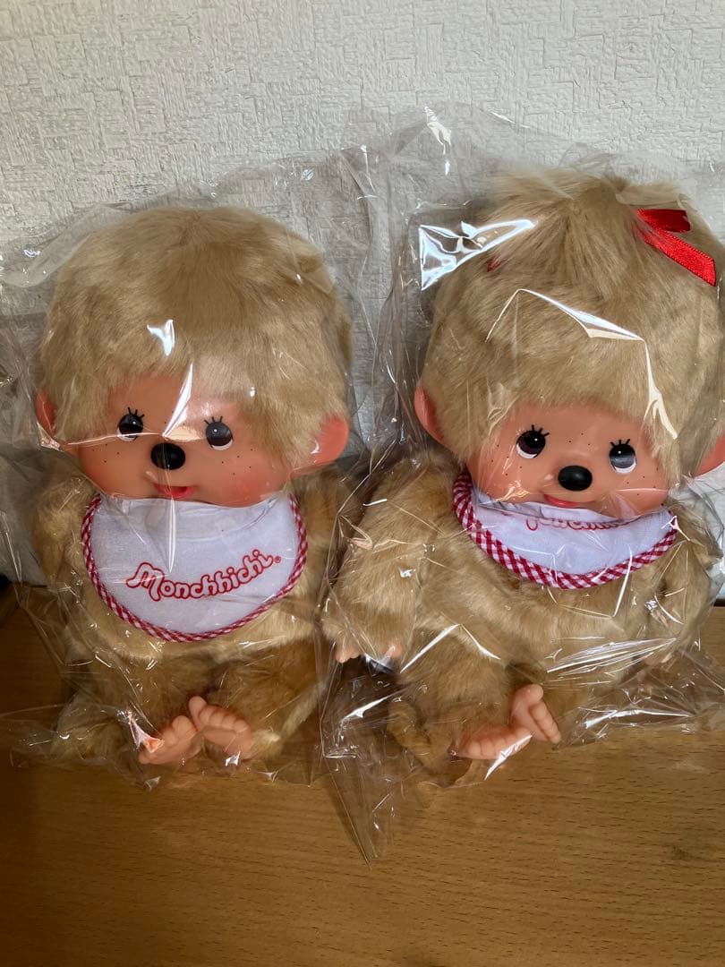 新品タグ付き☆プレミアムスタンダードモンチッチ ベージュ M 男の子&女の子