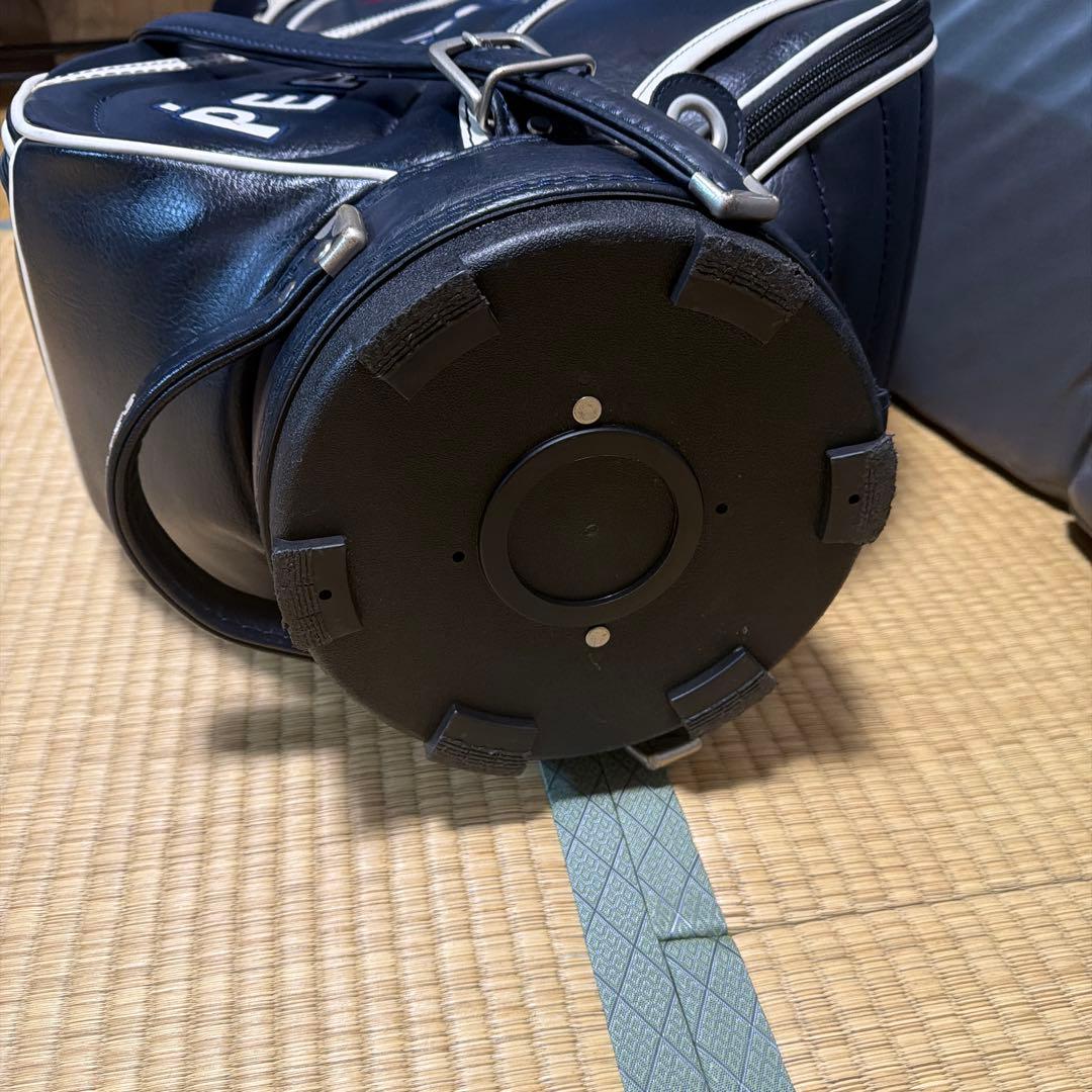 最終値下げ。PEARLY GATES ゴルフバッグ ネイビー