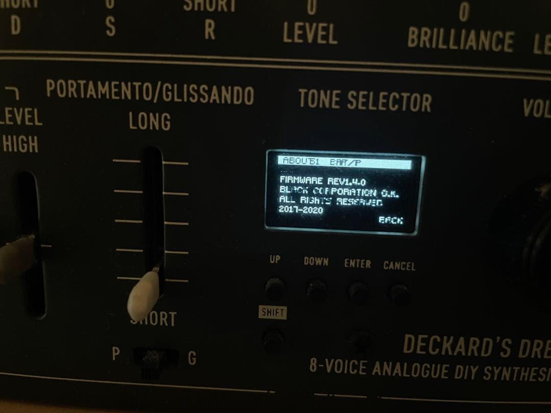 deckards dream mk1 rev2 木製ケース付き　cs80