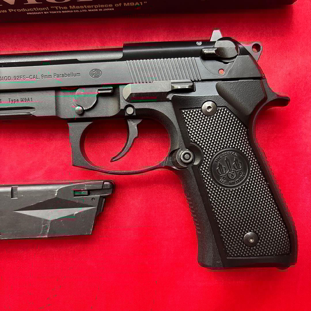 東京マルイ　ベレッタM9A1 カスタムバレル　ガスブローバックガン