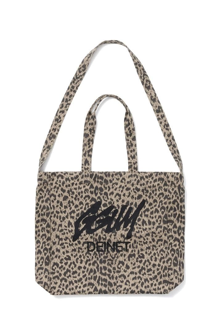 TXT GGUM X DEINET ビッグエコバッグ レオパード ヨンジュン