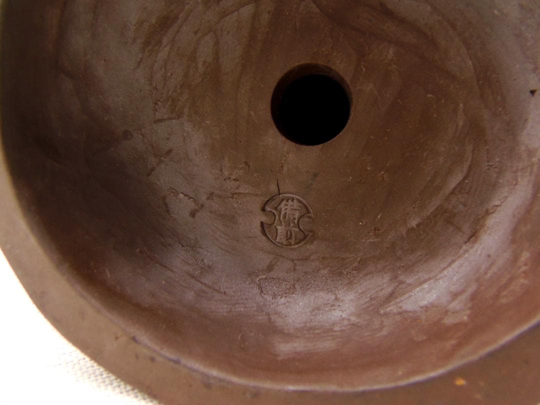 76代逸翁 金重利右衛門（金重勉）古備前焼 置物 観音菩薩像 仏像 古美術 骨董